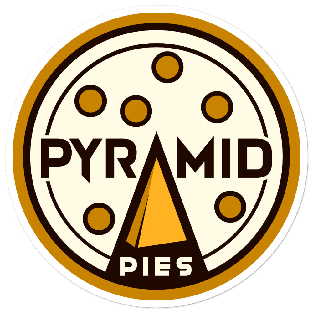 Pyramid Pies Sticker