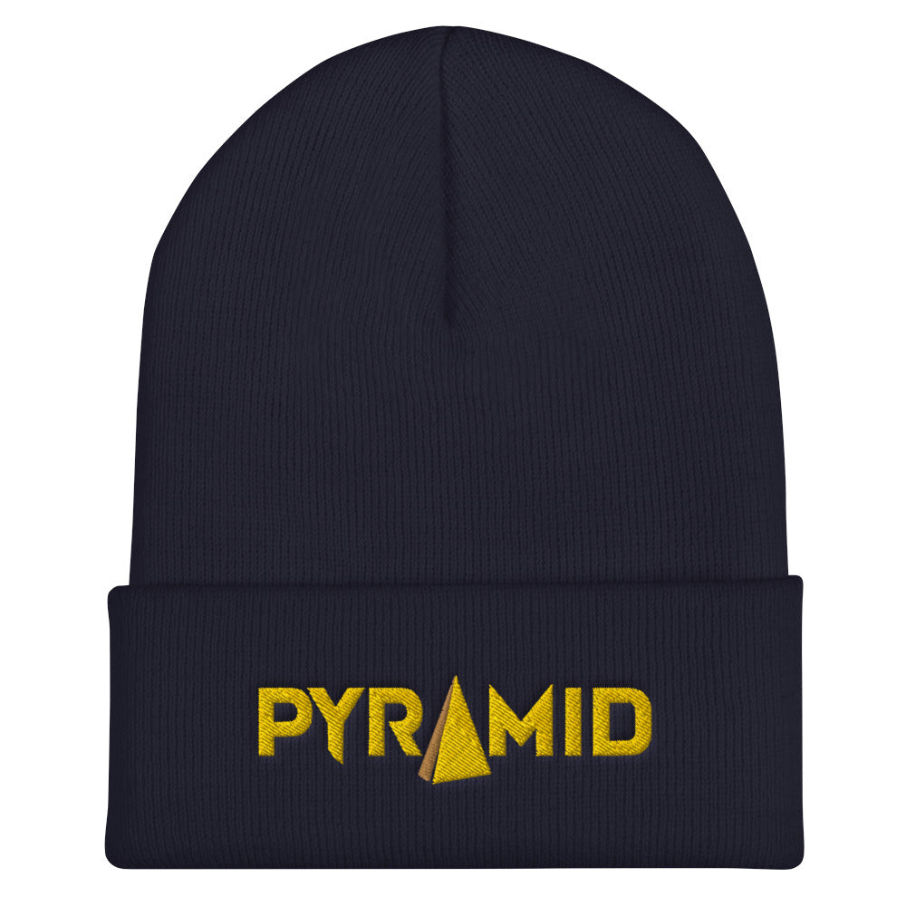 Pyramid Cuffed Beanie