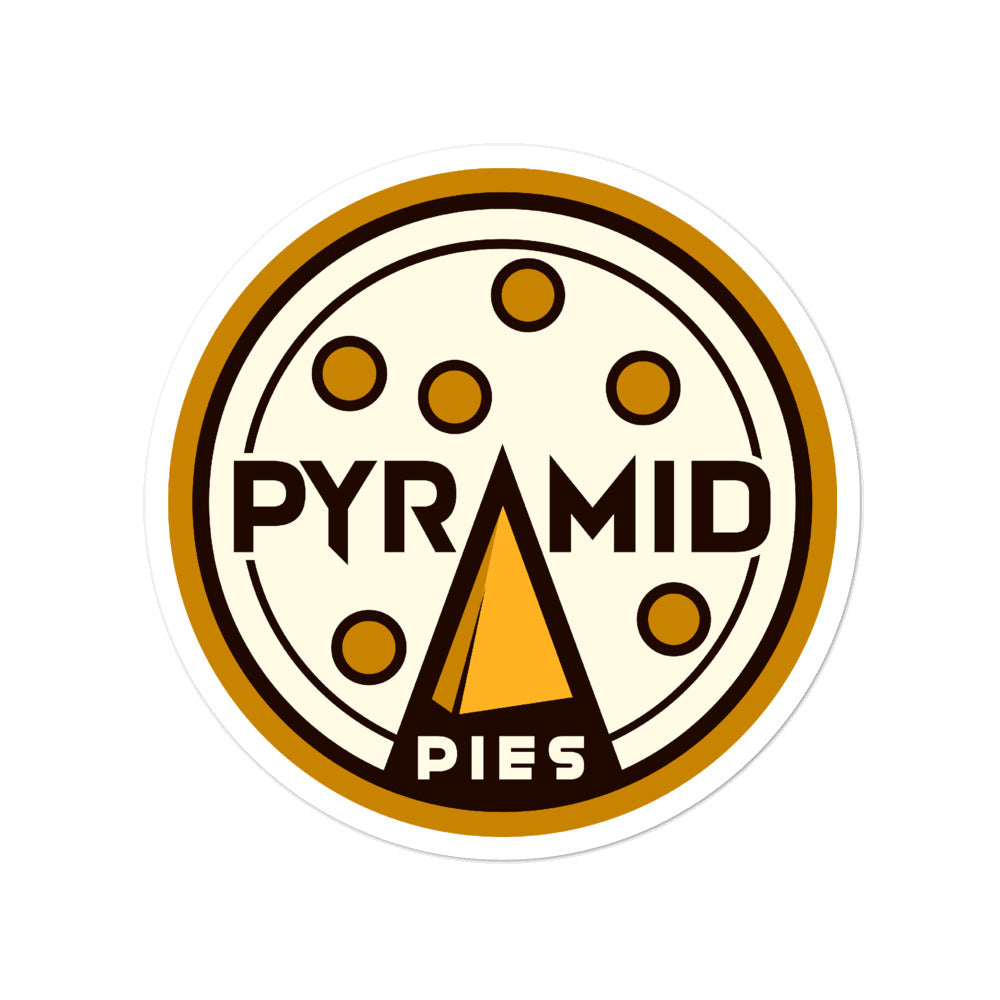 Pyramid Pies Sticker